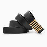 Dior D-Fence belt in black calfskin B0384CVWU M900