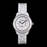 Christian Dior VIII Baguette Cut White Diamonds with Diamond Encrusted Dial DIOR6163