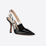 Dior J Adior Slingback Pump Black Patent Calfskin KCC201VNR S900