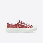 Walk n Dior Sneaker Cherry Red Dior Brocart KCK211BXE S34R