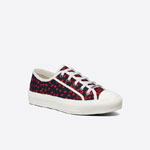 Walk n Dior Sneaker Hearts I Love Paris Embroidered Cotton KCK211HRE S95B