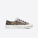 Walk n Dior Sneaker Hazelnut Toile de Jouy Cotton KCK211TJE S37M