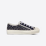 Walk n Dior Sneaker Cotton Denim Embroidered Eyelet KCK281DST S86B