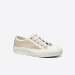 Walk n Dior Sneaker Cream Mesh Embroidery KCK297EMR S33U