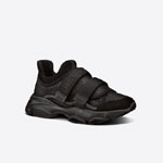 D Wander Sneaker Uber Black Dior Oblique Technical Fabric KCK299OSY S900