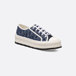 Walk-n Dior Platform Sneaker Cotton Denim Embroidered KCK386DJE S30B