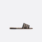 Dior Dway Slide Embroidered Cotton KCQ209VOY S37U