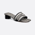 Dior Dway Heeled Slide KCQ902MPK S19W