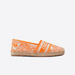 Dior Granville Espadrille Embroidered Cotton KDB578TJU S74W