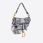 Dior Around the World Embroidery Saddle Bag M0446CATW M941