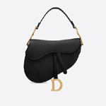 Dior Saddle Bag Black Grained Calfskin M0446CBAA M900