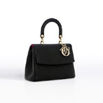 Small be dior bag in black bullcalf leather M0981OTRL M900