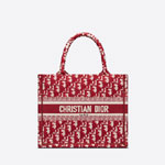 Small Dior Book Tote Oblique Jacquard M1265ZRIW M17E