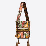 Dior D Bubble Bucket Bag Paisley Embroidery M1276VJAP M885