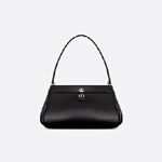 Medium Dior Key Bag Black Box Calfskin M1843OBEQ M900