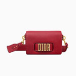 Diorevolution flap bag in red calfskin M8000CVQR M41R