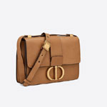 Dior 30 Montaigne Bag Pale Gold Calfskin M9203UWDV M34U