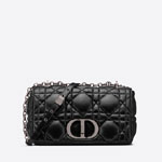 Medium Dior Caro Bag Quilted Macrocannage Calf M9242BNGK M900