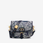 Medium Dior Bobby Bag Blue Reverse Jacquard M9319UTFQ M928