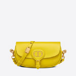 Dior Bobby East West Bag Mustard Yellow Box Calfskin M9327UMOL M27Y