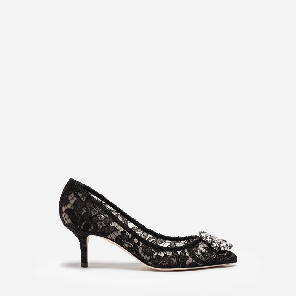 DG Pump In Taormina Lace With Crystals CD0066AL19880999: Image 1