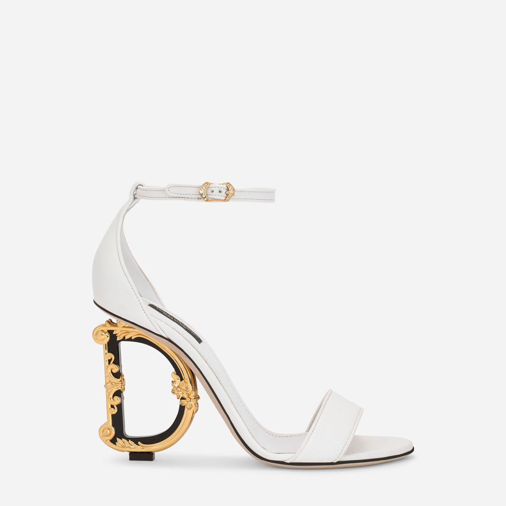 Nappa leather sandals baroque DG detail CR0739AV96780001: Image 1