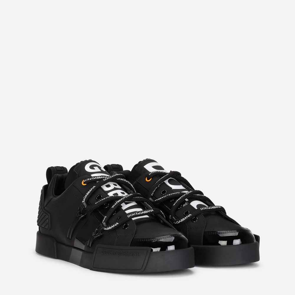 DG Portofino sneakers in calf patent CS1783AJ98689690: Image 2