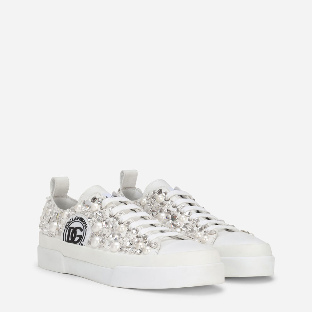 DG Calfskin nappa Portofino Light sneaker CS1888AQ36989642: Image 2