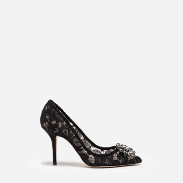 DG Pump In Taormina Lace With Crystals CD0101AL19880999