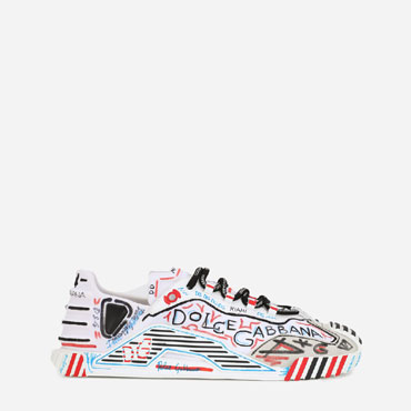 DG Mixed-materials Miami NS1 slip-on sneakers in Miami CK1810AO840HW3CU