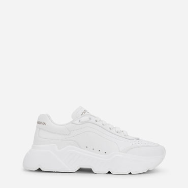 DG Calfskin nappa Daymaster sneakers in White CS1791B106580001