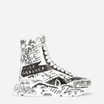 DG graffiti calf nappa Daymaster mid-top sneakers CK1895AO773HWF57