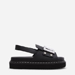 Calfskin sandals with DG logo in Black CK2009A106580999