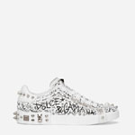 DG Calfskin nappa Portofino sneakers studs in White CS1760AC0228V135