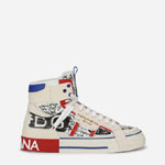 DG Calfskin Custom 2Zero high-top sneakers CS1870AO8068C009