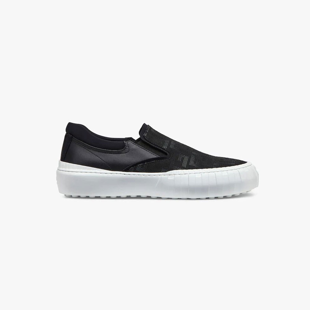 Fendi Force Slip-Ons Black fabric low-tops 7E1454AD77F13RZ: Image 1