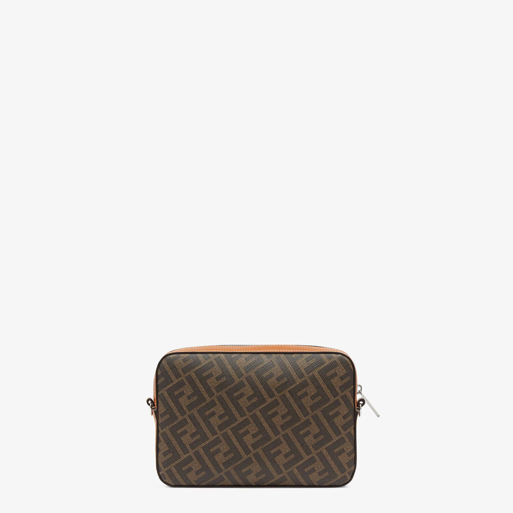 Fendi Camera Case Brown Fabric Bag 7M0286 AFB4 F1DZA: Image 3