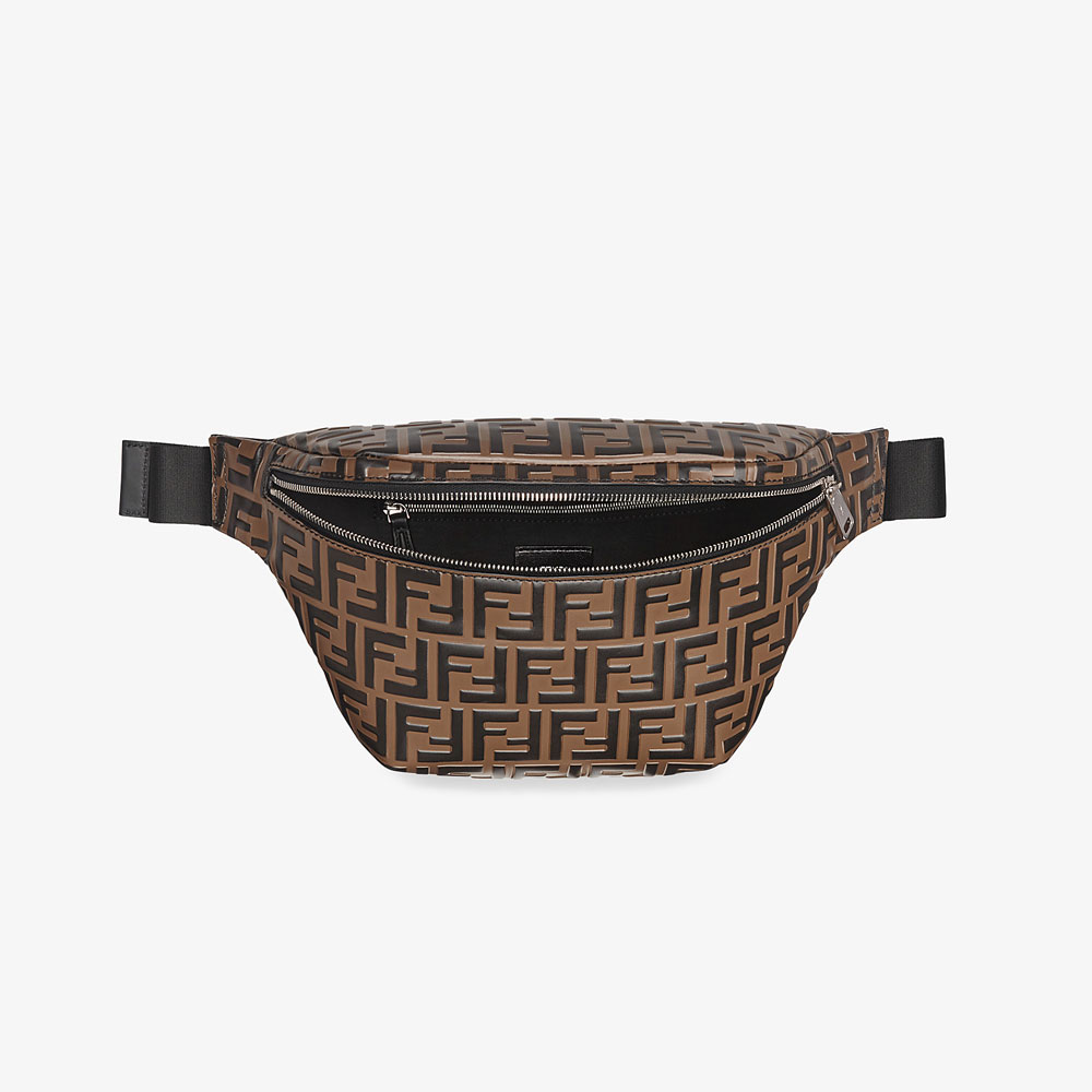 Fendi Belt Bag Brown leather belt bag 7VA434 A5PJ F0H3C: Image 3