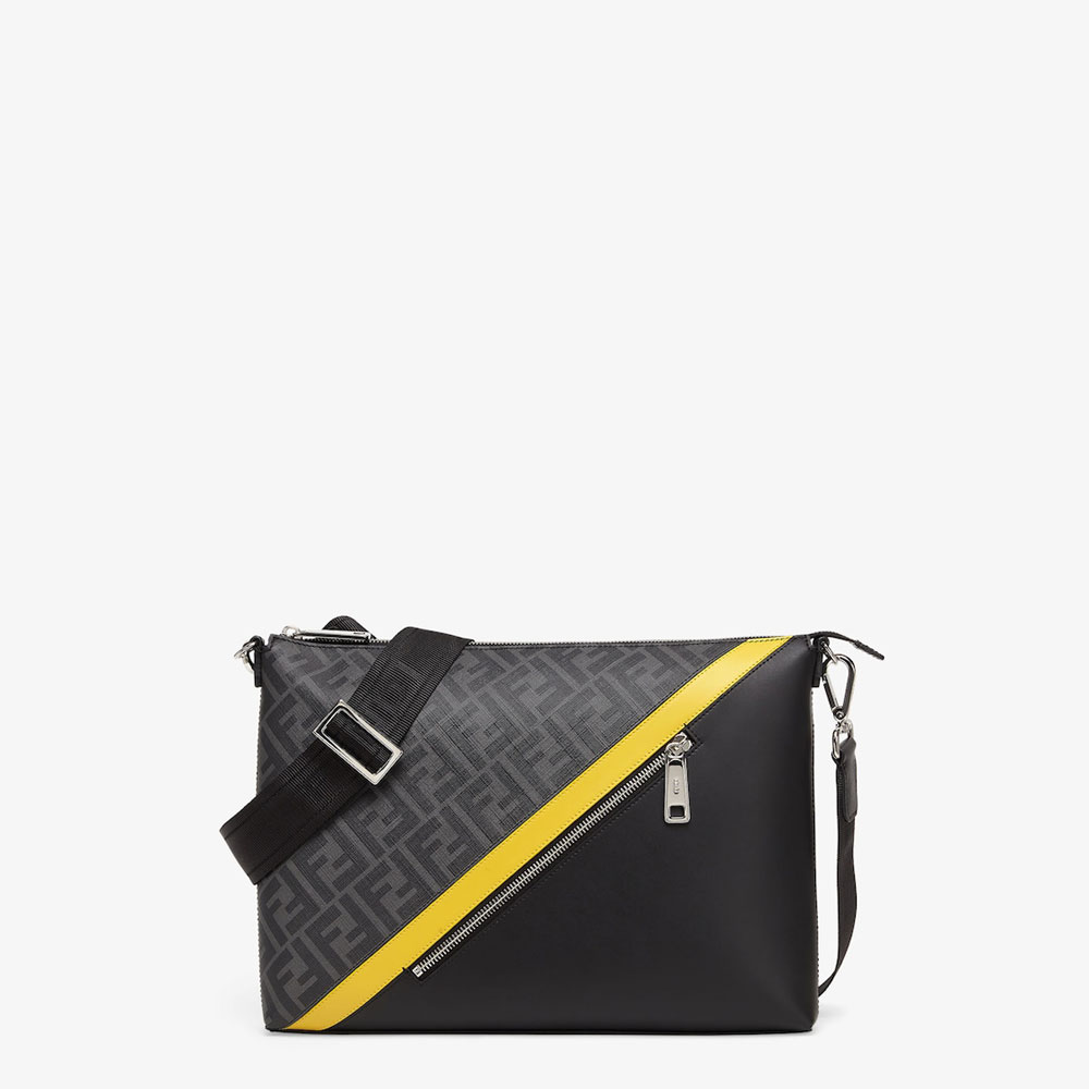 Fendi Messenger Grey fabric bag 7VA470ALKAF0R2A: Image 1