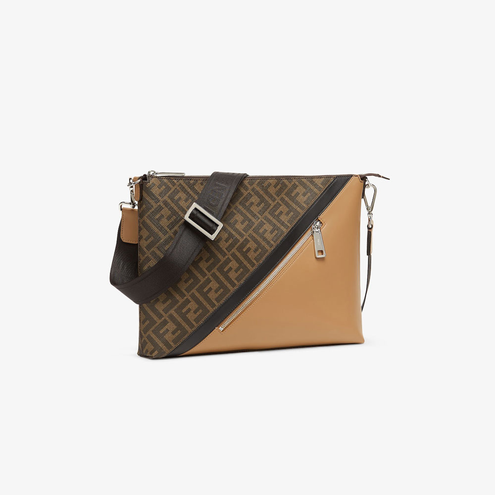 Fendi Diagonal Messenger canvas bag 7VA470 ALKA F1IKC: Image 2