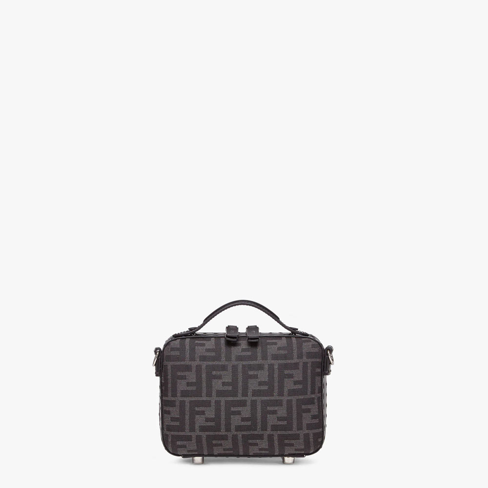 Fendi Mini Suitcase FF jacquard fabric bag 7VA552AG0MF0NPN: Image 3