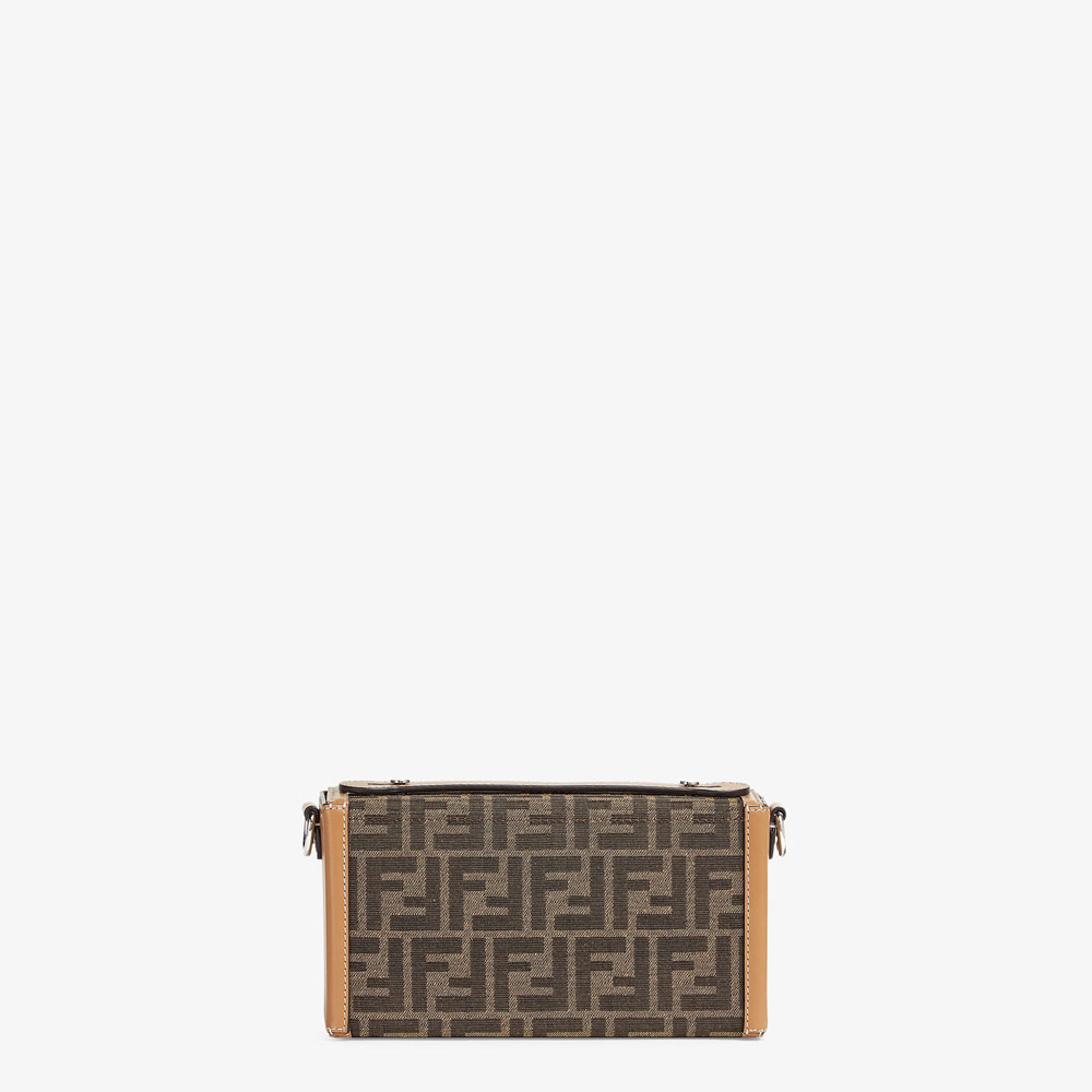 Fendi Soft Trunk Baguette FF jacquard fabric bag 7VA565AFBVF1HRM: Image 3