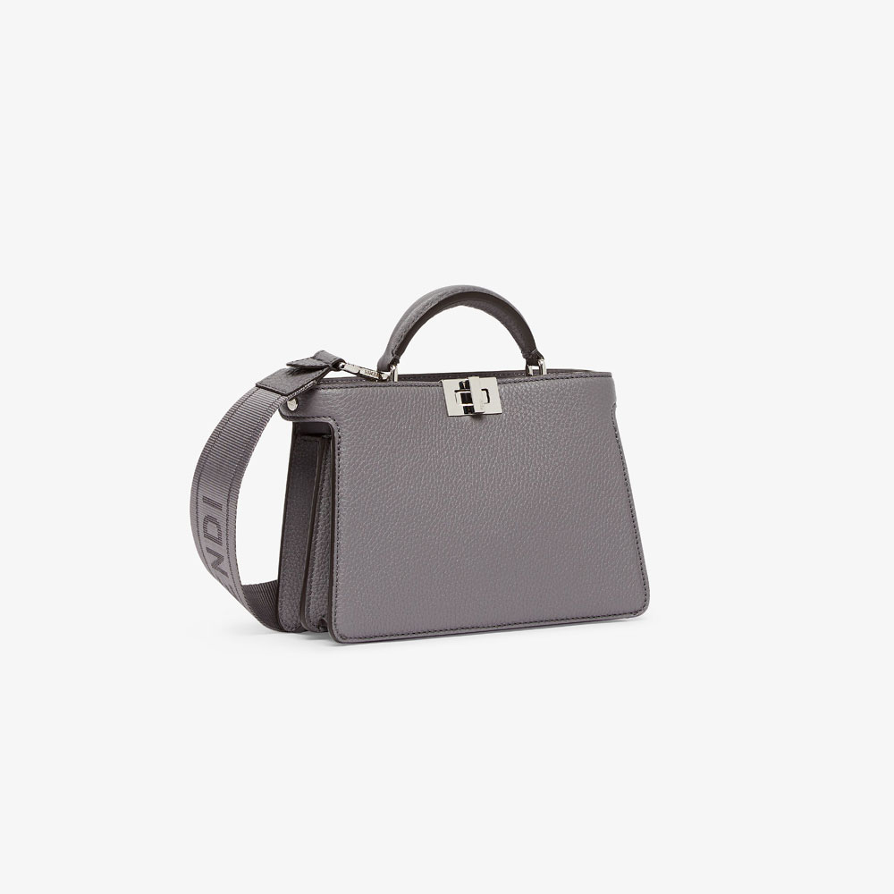 Fendi Peekaboo ISeeU X-Cross Gray bag 7VA582 AMA3 F1Q15: Image 3