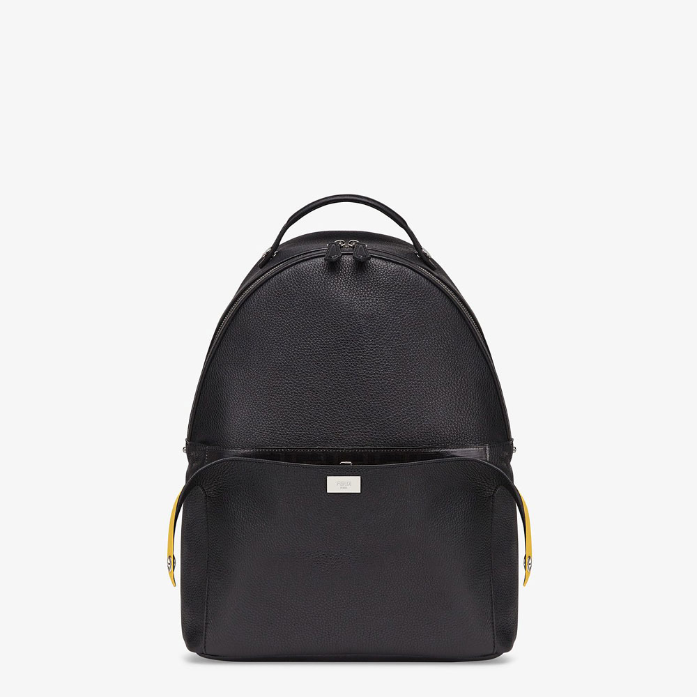 Fendi Peekaboo Backpack Black Leather Backpack 7VZ053 A6HZ F0GXN: Image 1