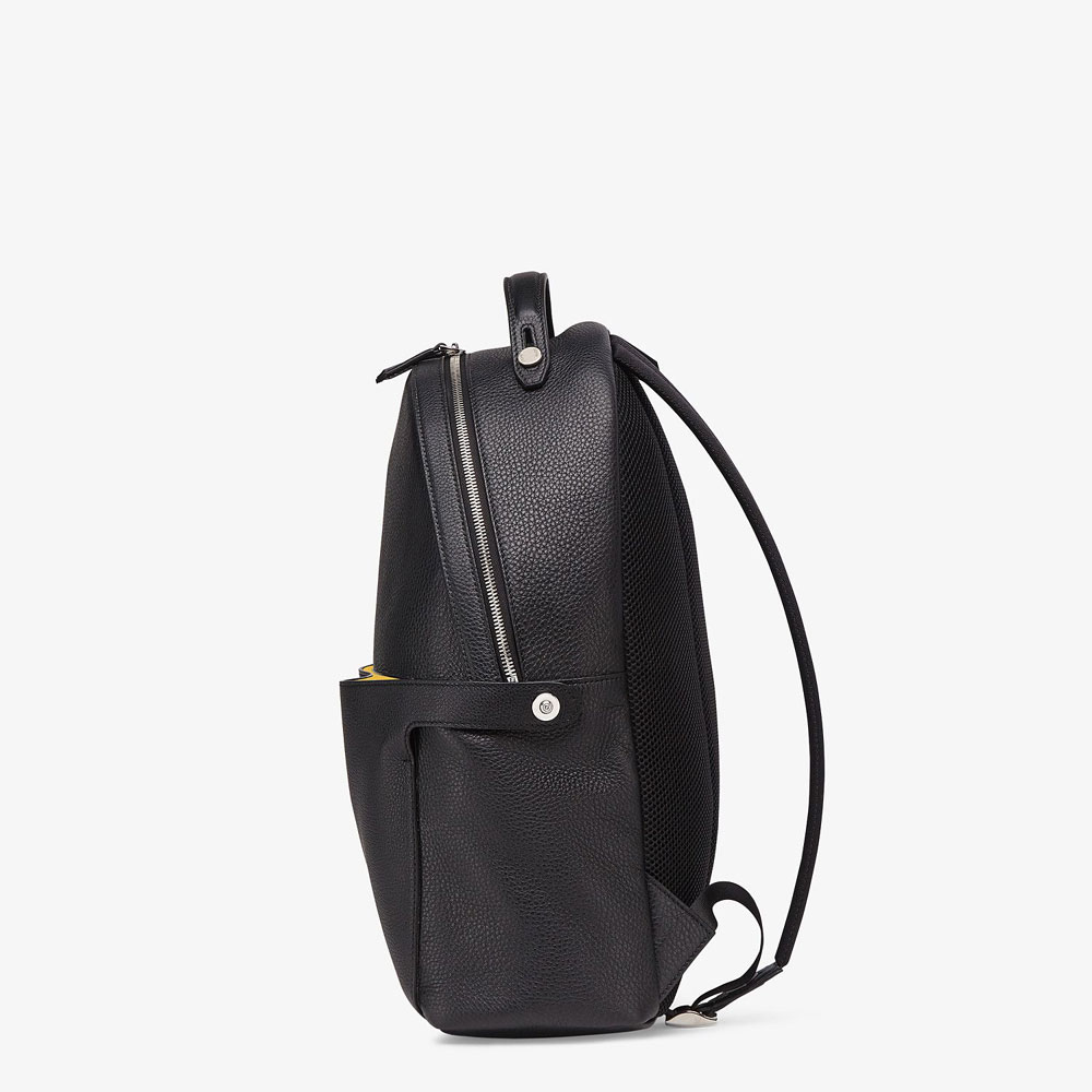 Fendi Peekaboo Backpack Black Leather Backpack 7VZ053 A6HZ F0GXN: Image 3