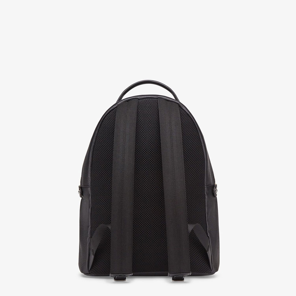 Fendi Peekaboo Backpack Black Leather Backpack 7VZ053 A6HZ F0GXN: Image 4