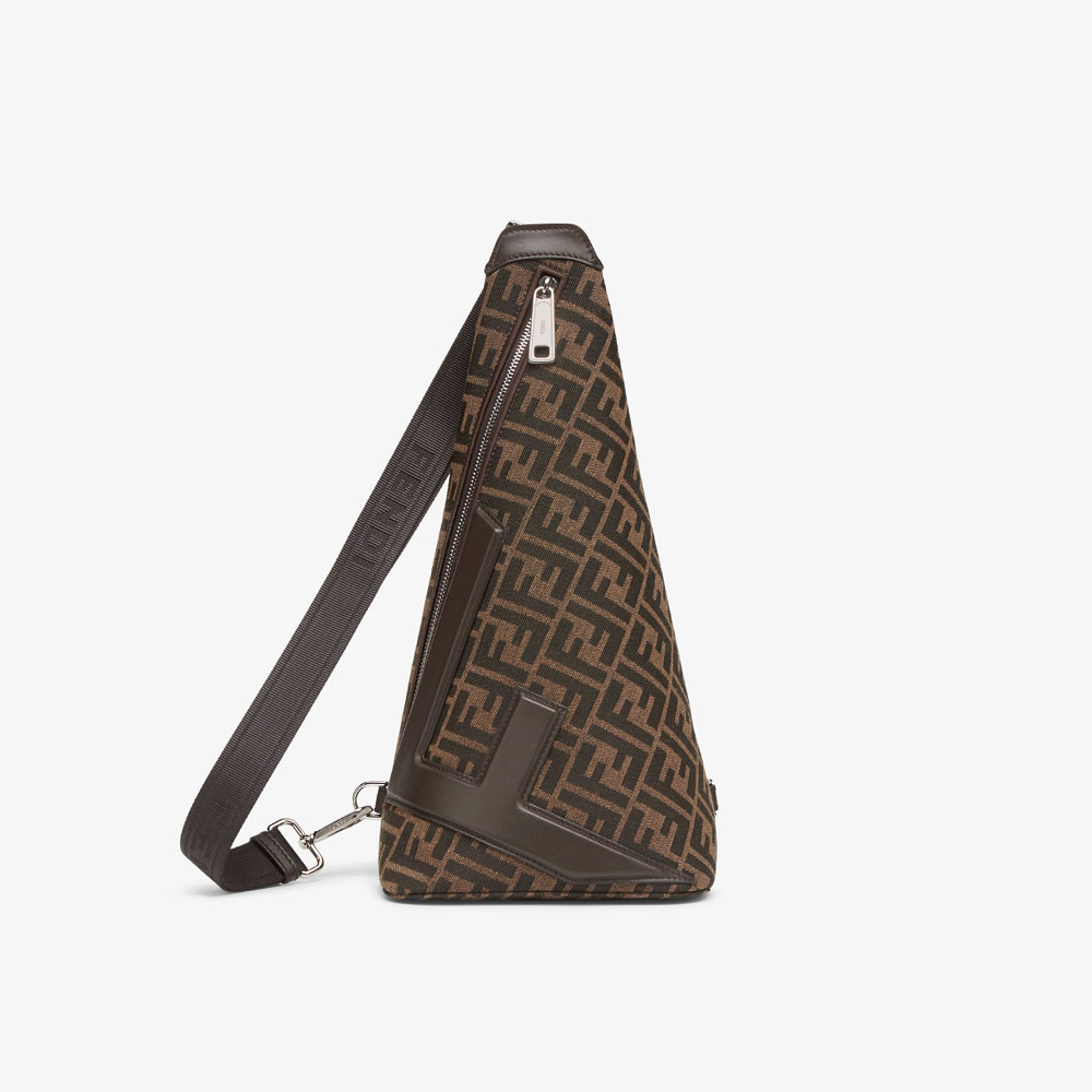 FF Jacquard Fendi Cono one-shoulder backpack 7VZ081ALWKF19KW: Image 1