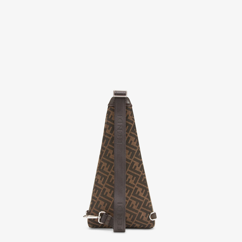 FF Jacquard Fendi Cono one-shoulder backpack 7VZ081ALWKF19KW: Image 3