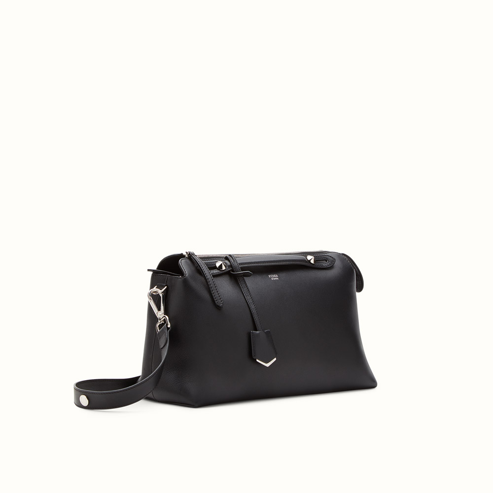 Fendi large by the way in black leather 8BL1251D5F0GXN: Image 2