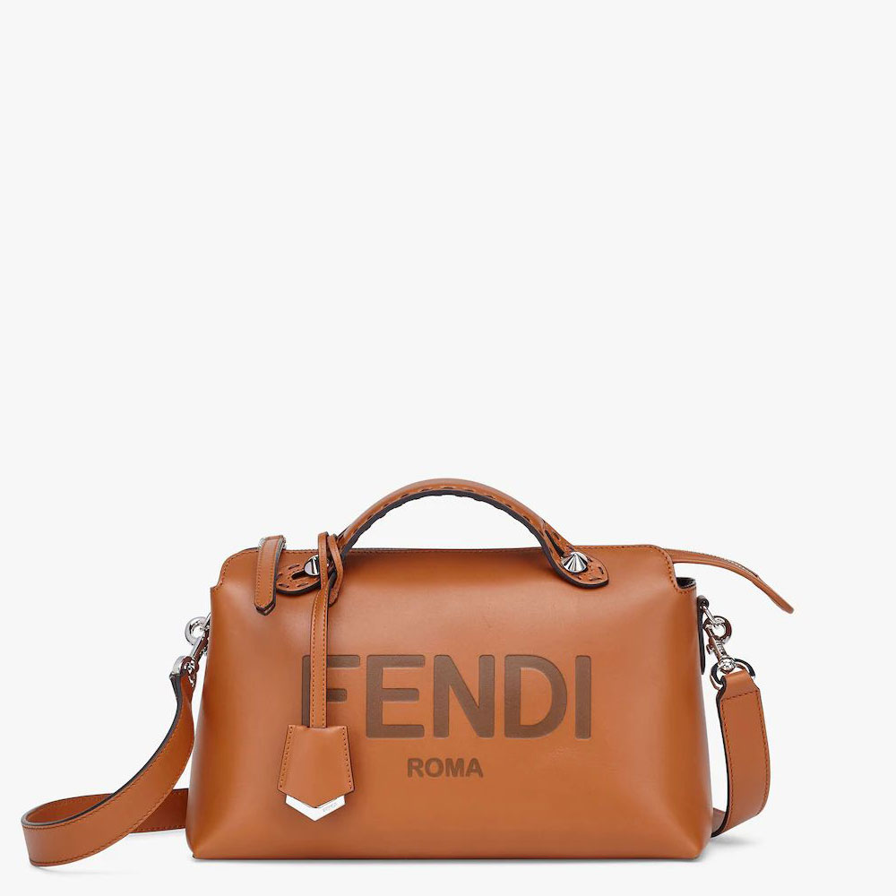 Fendi By The Way Medium Brown leather Boston bag 8BL146AC9LF0NMU: Image 1